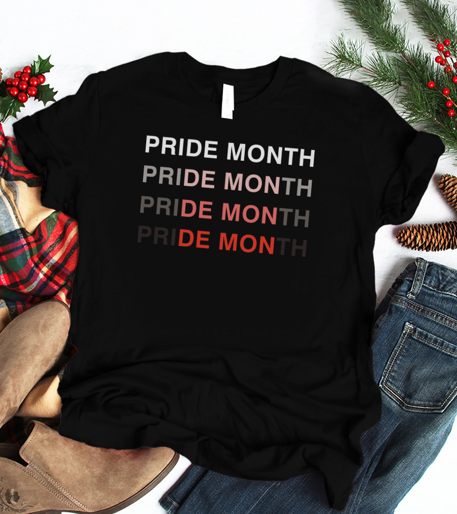 Undying Apparel Pride Month Pride De Month Ratdaughtr Hedgemom T-Shirt