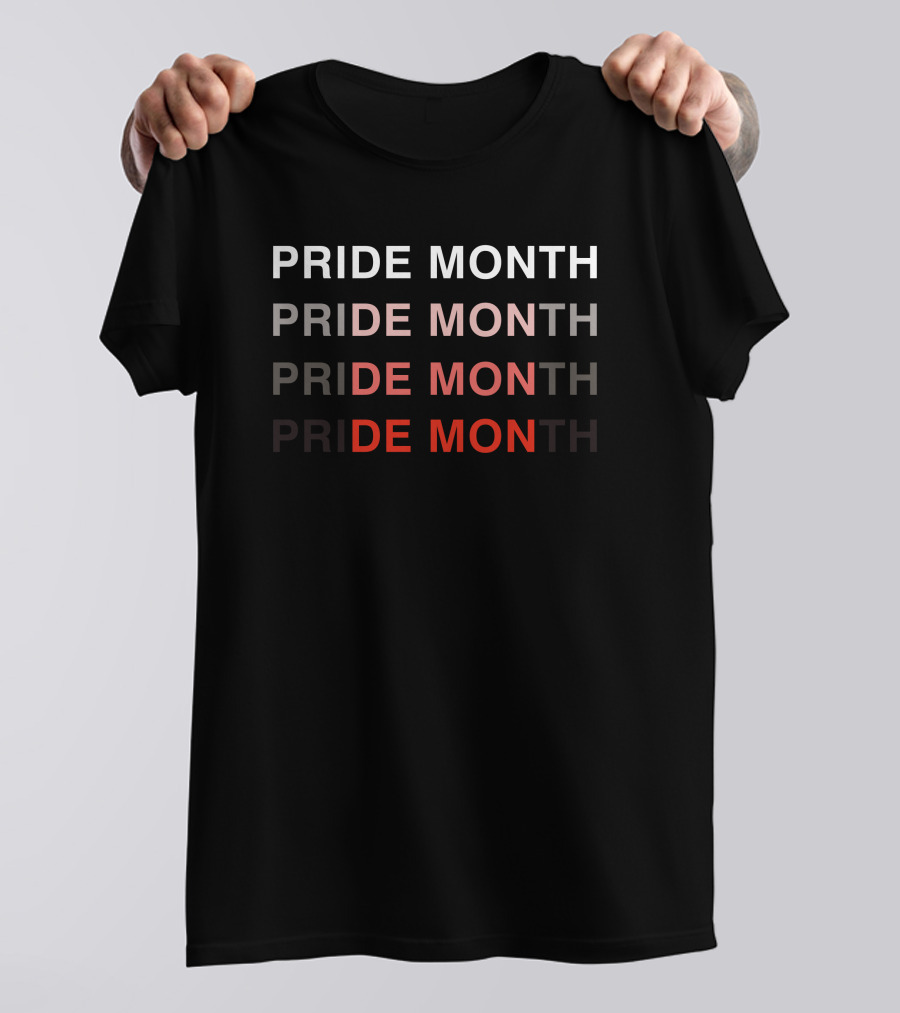 Undying Apparel Pride Month Pride De Month Ratdaughtr Hedgemom T-Shirt