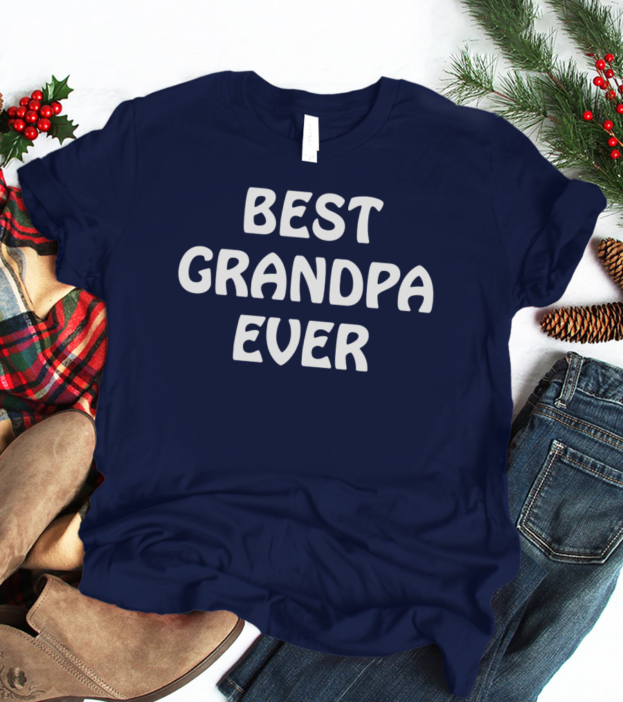 Best Grandpa Ever Tovah Silbermann Milbermann T-Shirt