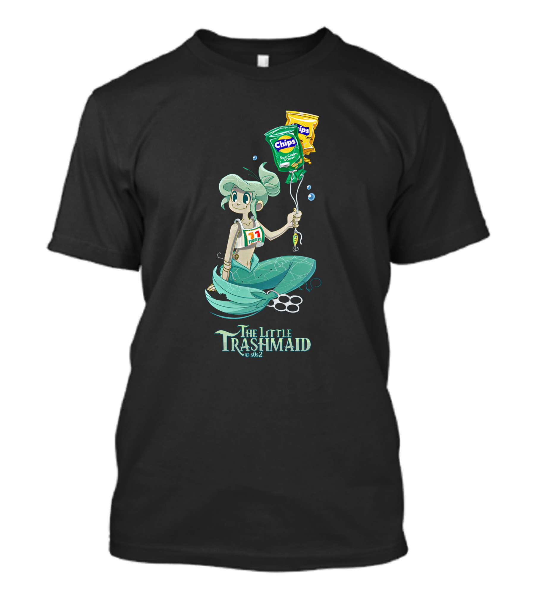The Little Trashmaid 7-Eleven Chips Balloons S0s2 T-Shirt