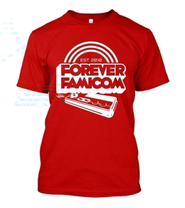Bits And Rhymes Forever Famicom Est. 2010 Mega Ran Controller T-Shirt