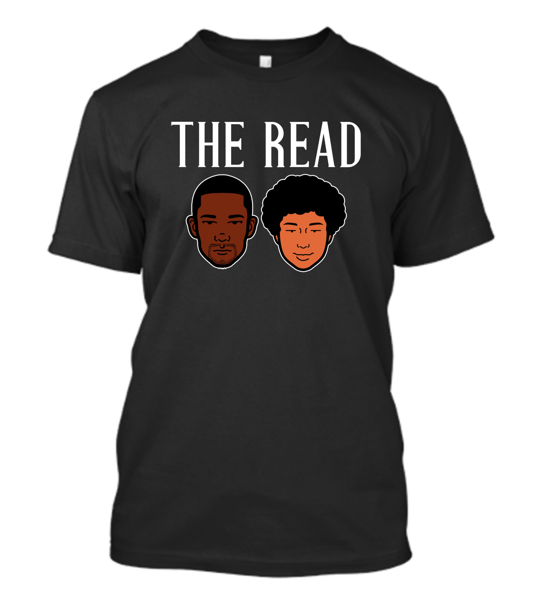 The Read Podcast Logo Kid Fury And Crissle Faces T-Shirt
