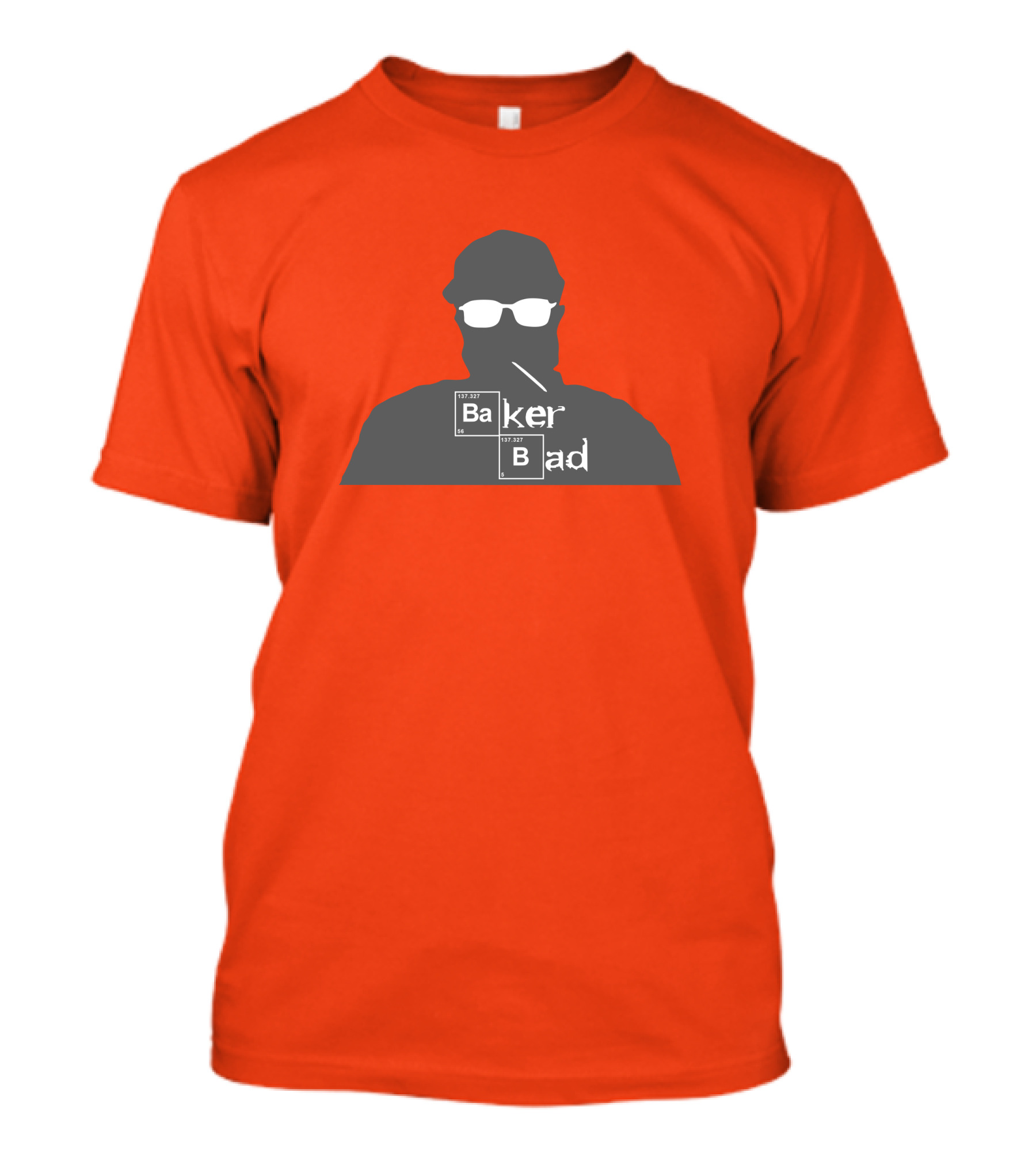 Apollohou Merch Baker Bad Dinn Mann Breaking Bad Inspired Walter T-Shirt