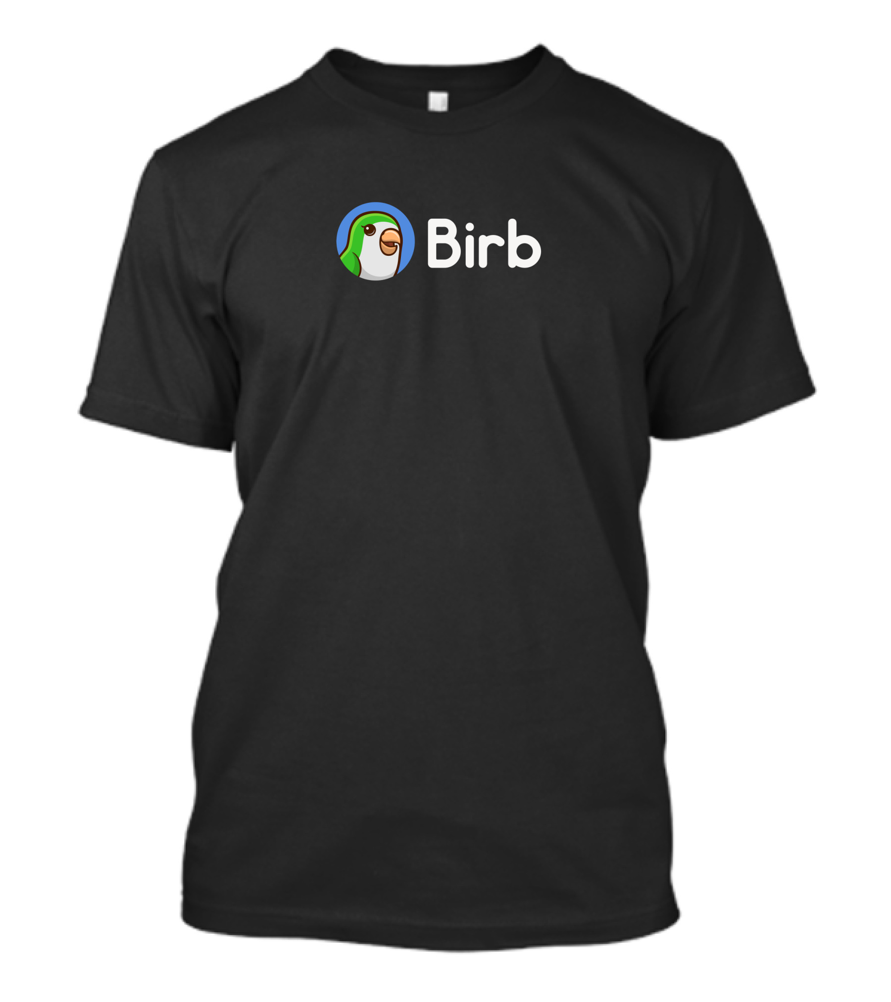 Birb Parrot Circular Cartoon T-Shirt
