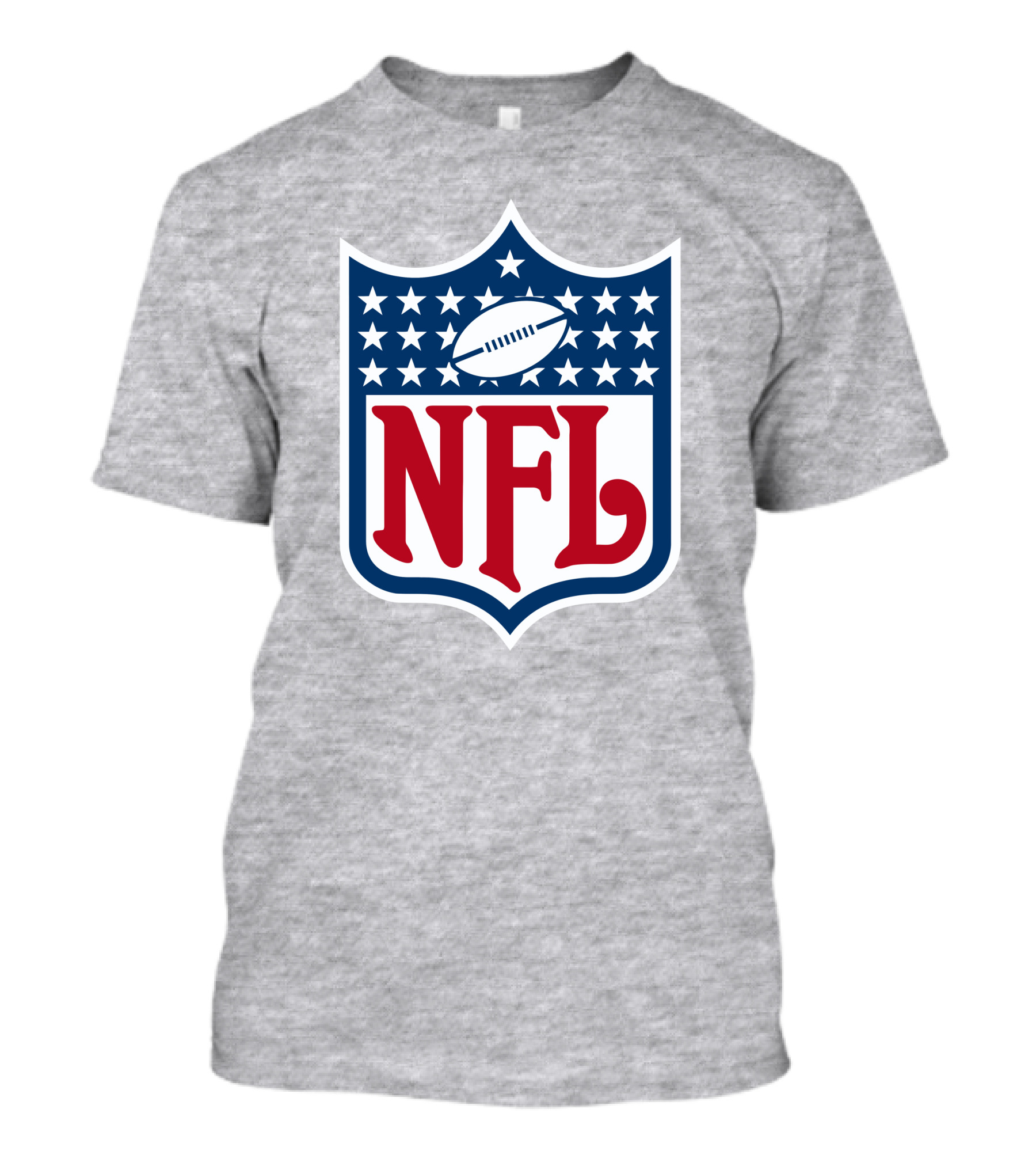 Annie Agar NFL Meeting Football Shield T-Shirt