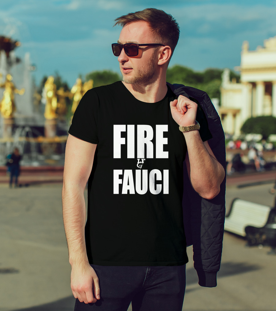 Scott Presler Fire Fauci LF LG T-Shirt