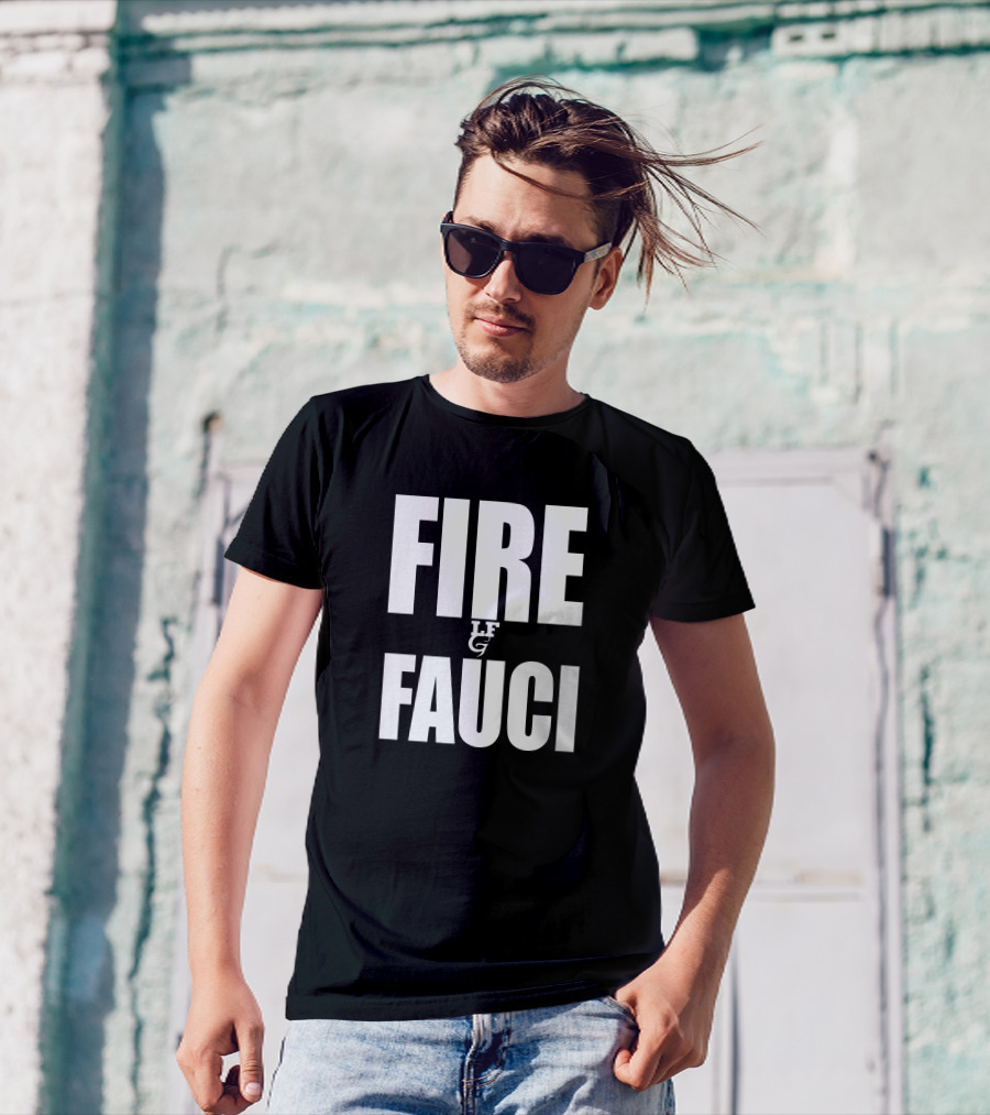 Scott Presler Fire Fauci LF LG T-Shirt
