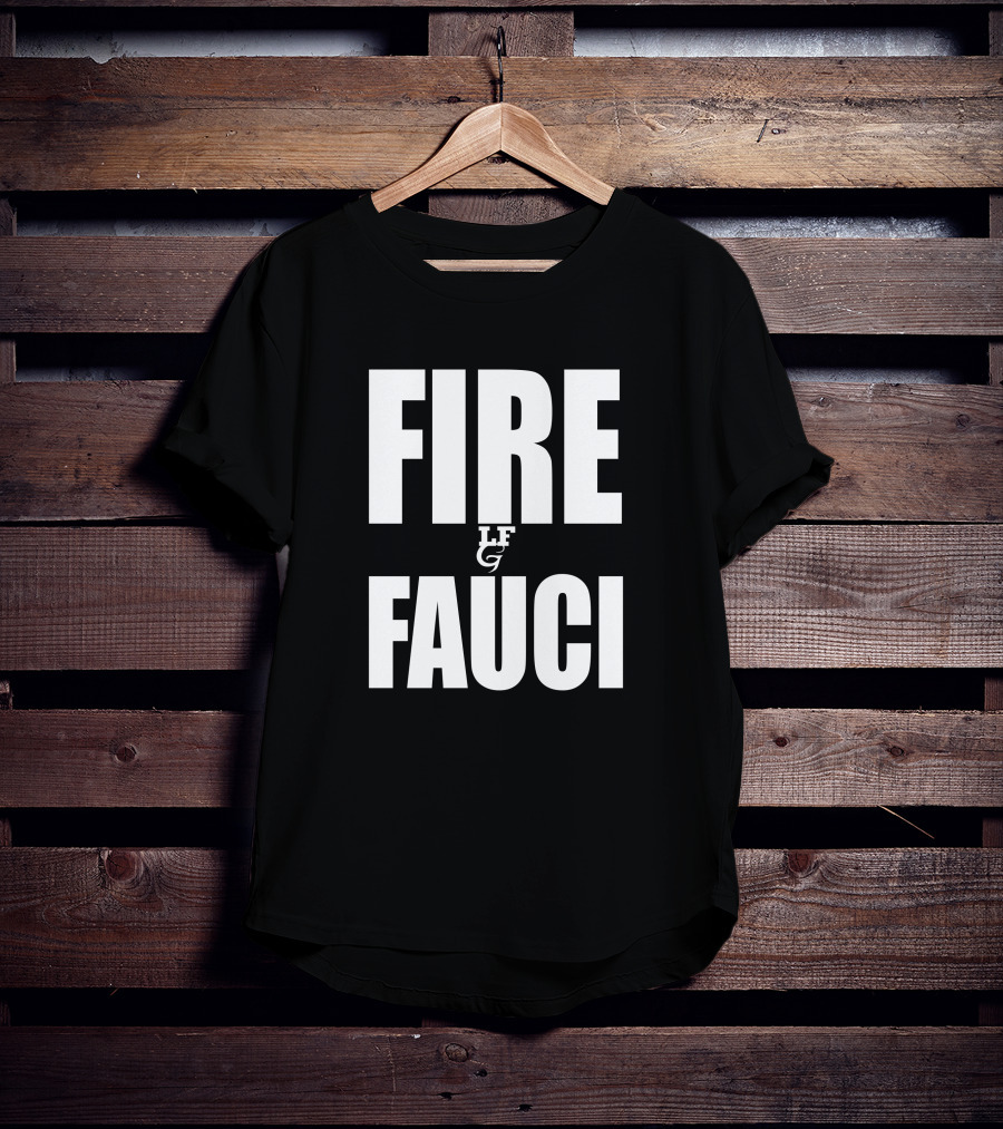 Scott Presler Fire Fauci LF LG T-Shirt