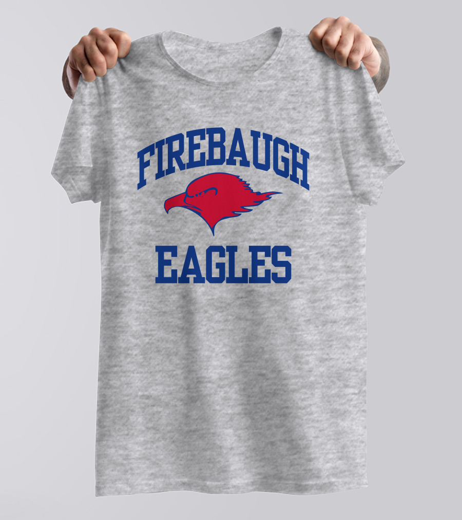 Josh Allen Firebaugh Eagles Buffalo Bills Red Blue Text T-Shirt