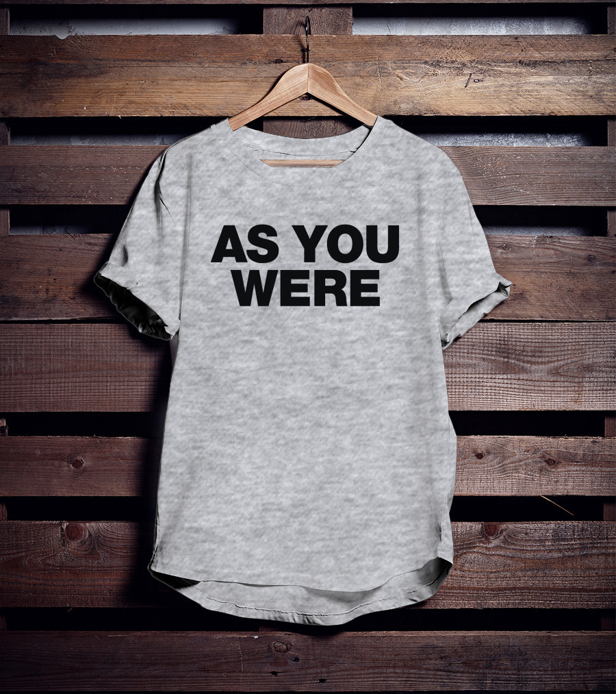 Liam Gallagher As You Were Merch T-Shirt