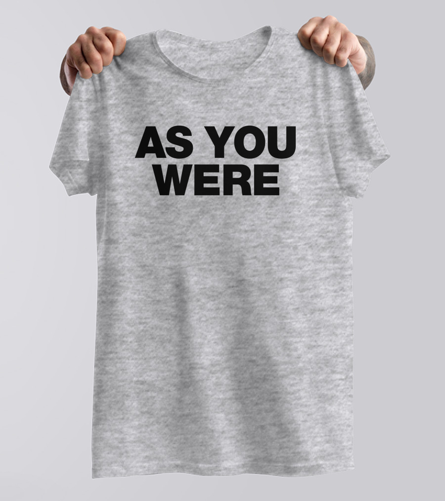 Liam Gallagher As You Were Merch T-Shirt