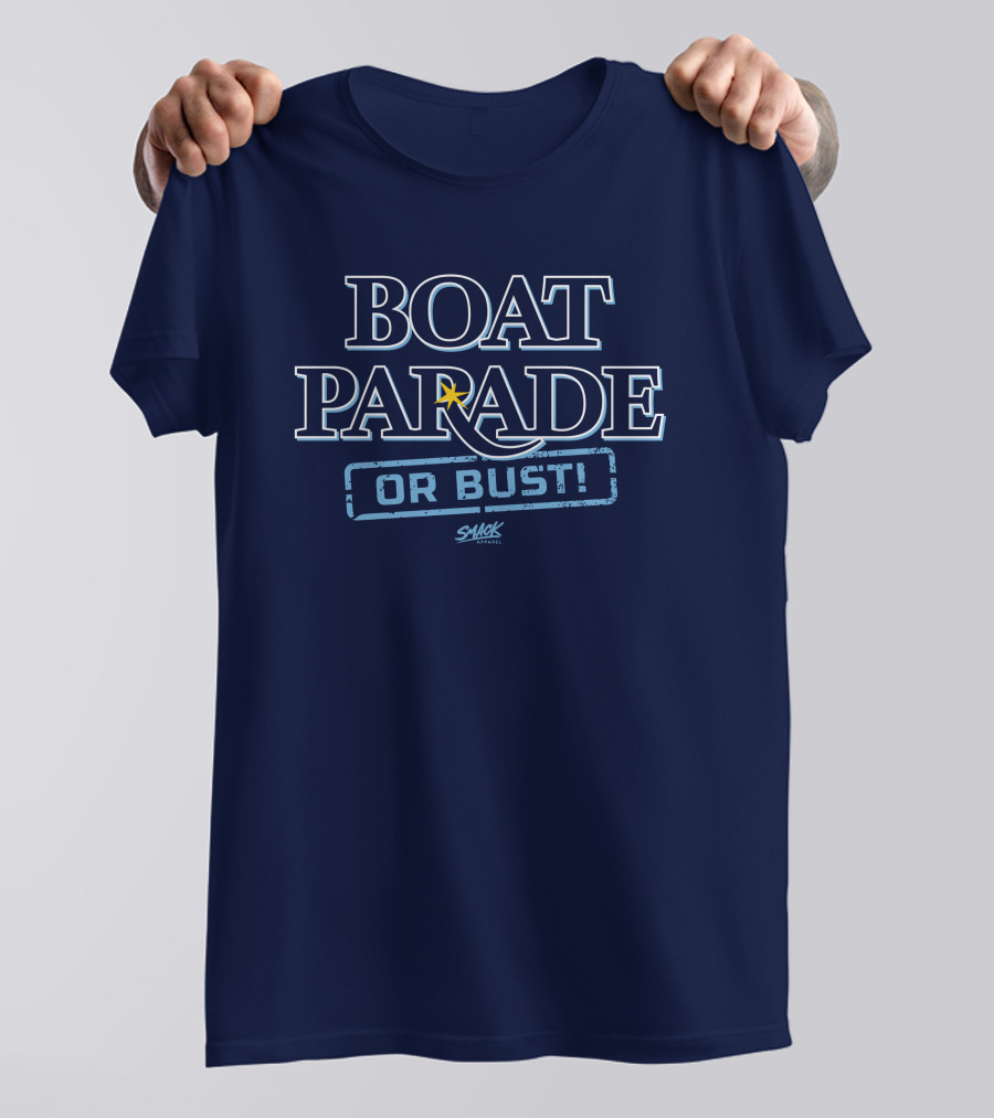 Boat Parade Or Bust Steven Stamkos NHL Celebration Sack T-Shirt