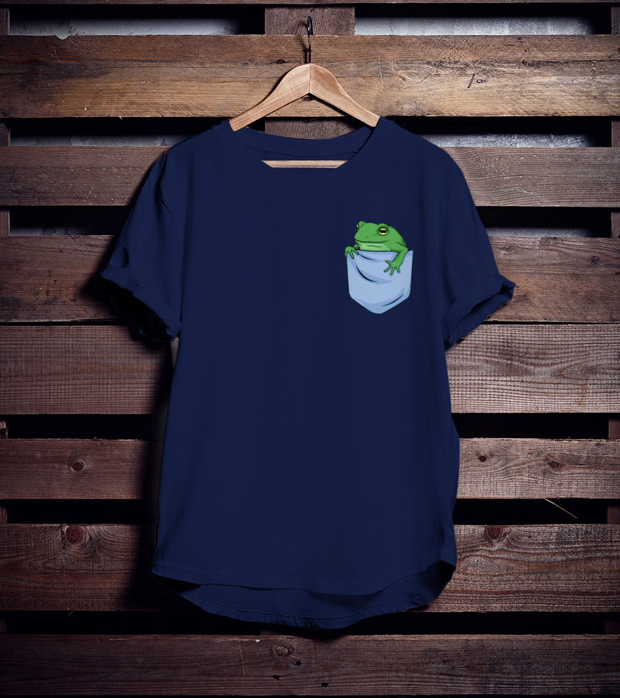 Jenna Lynn Meowri Frog In Pocket T-Shirt