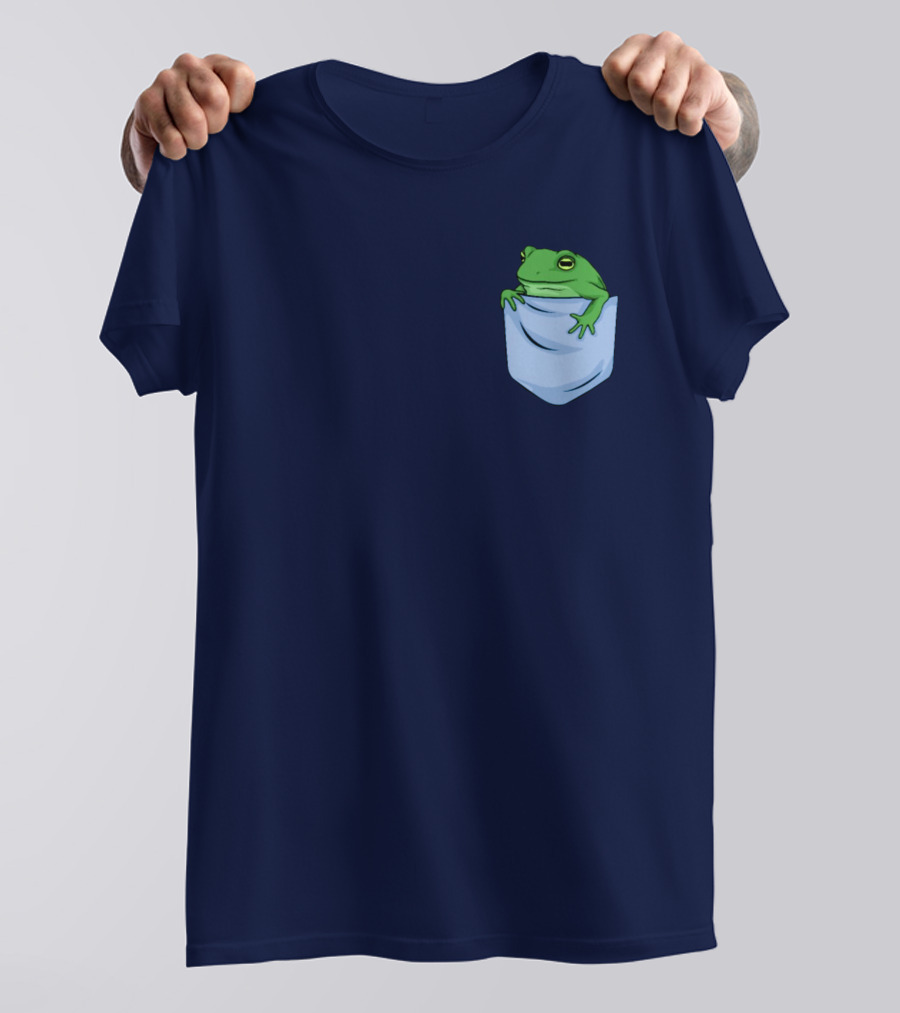 Jenna Lynn Meowri Frog In Pocket T-Shirt