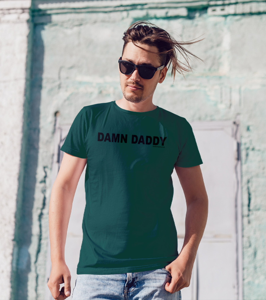 Ritshuu Damn Daddy TheDILFparty.com Merch T-Shirt
