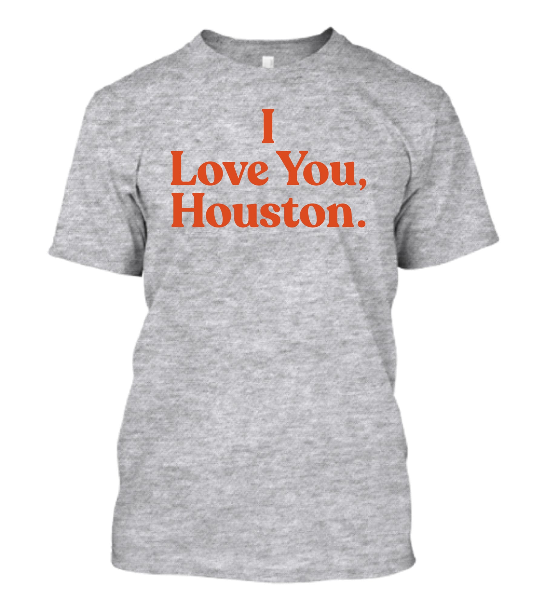 Apollohou Store Merch I Love You Houston T-Shirt