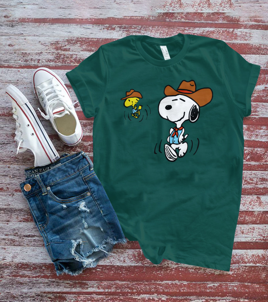 Cody Bellinger Cowboy Snoopy Woodstock Pacsun T-Shirt