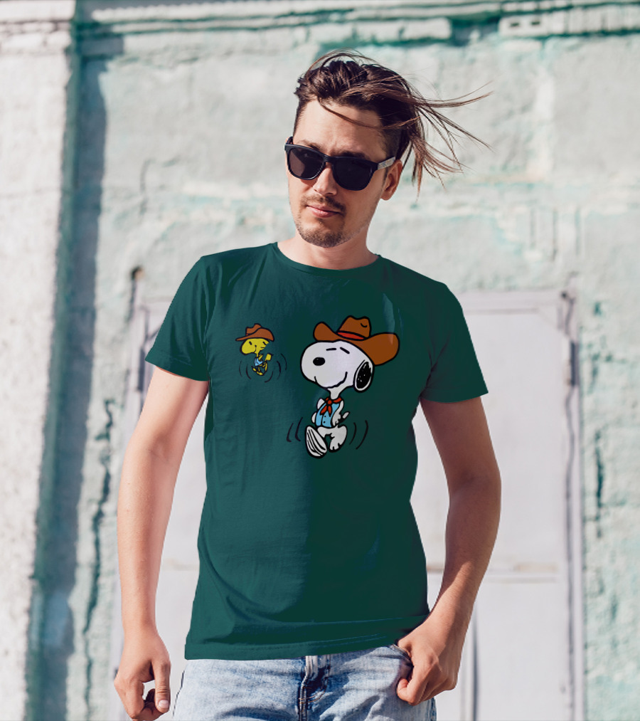 Cody Bellinger Cowboy Snoopy Woodstock Pacsun T-Shirt