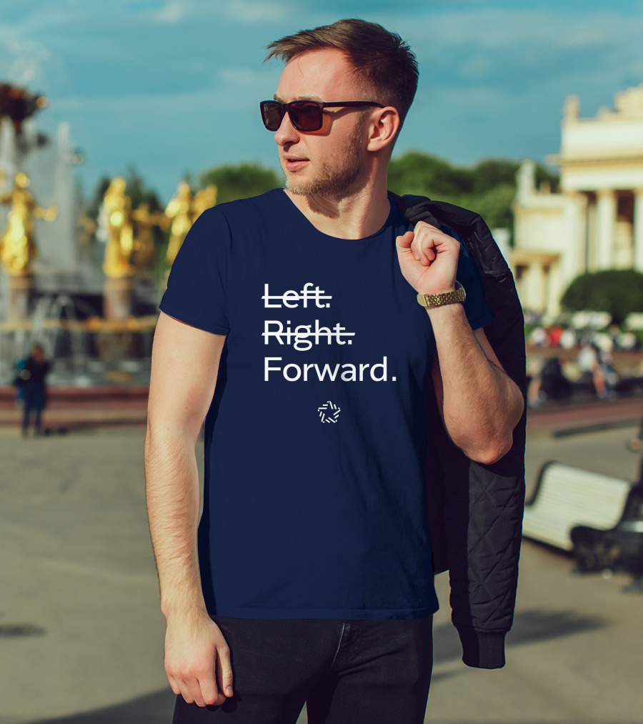 Forward Party Merch Left Right Forward T-Shirt