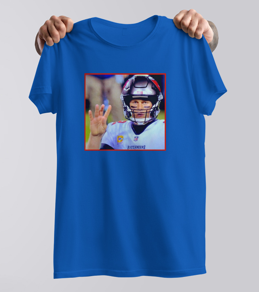 Tom Brady Blunder Tampa Bay Buccaneers Football Quarterback T-Shirt