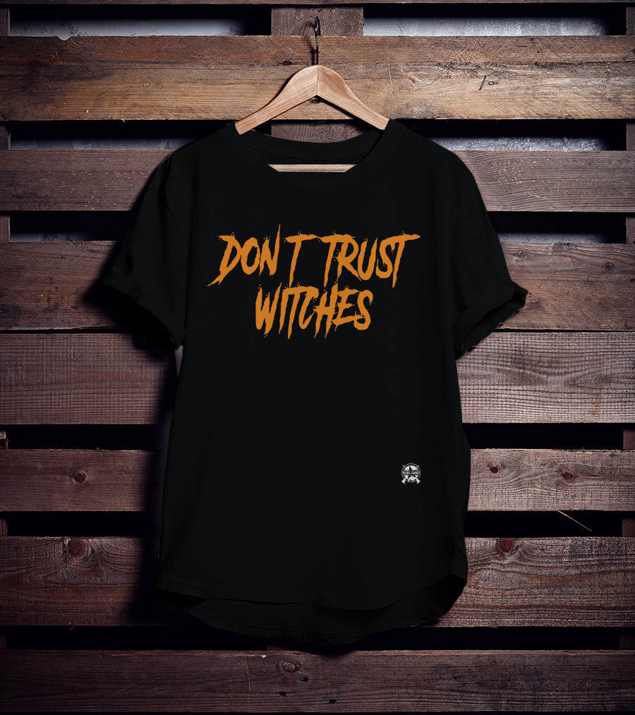 Don't Trust Witches Halloween Bring Ammo Merch Collection T-Shirt