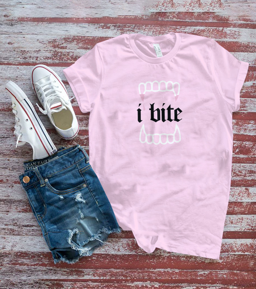 Tarayummy I Bite Pink Teeth T-Shirt