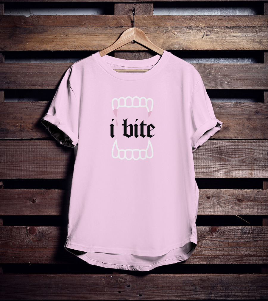 Tarayummy I Bite Pink Teeth T-Shirt