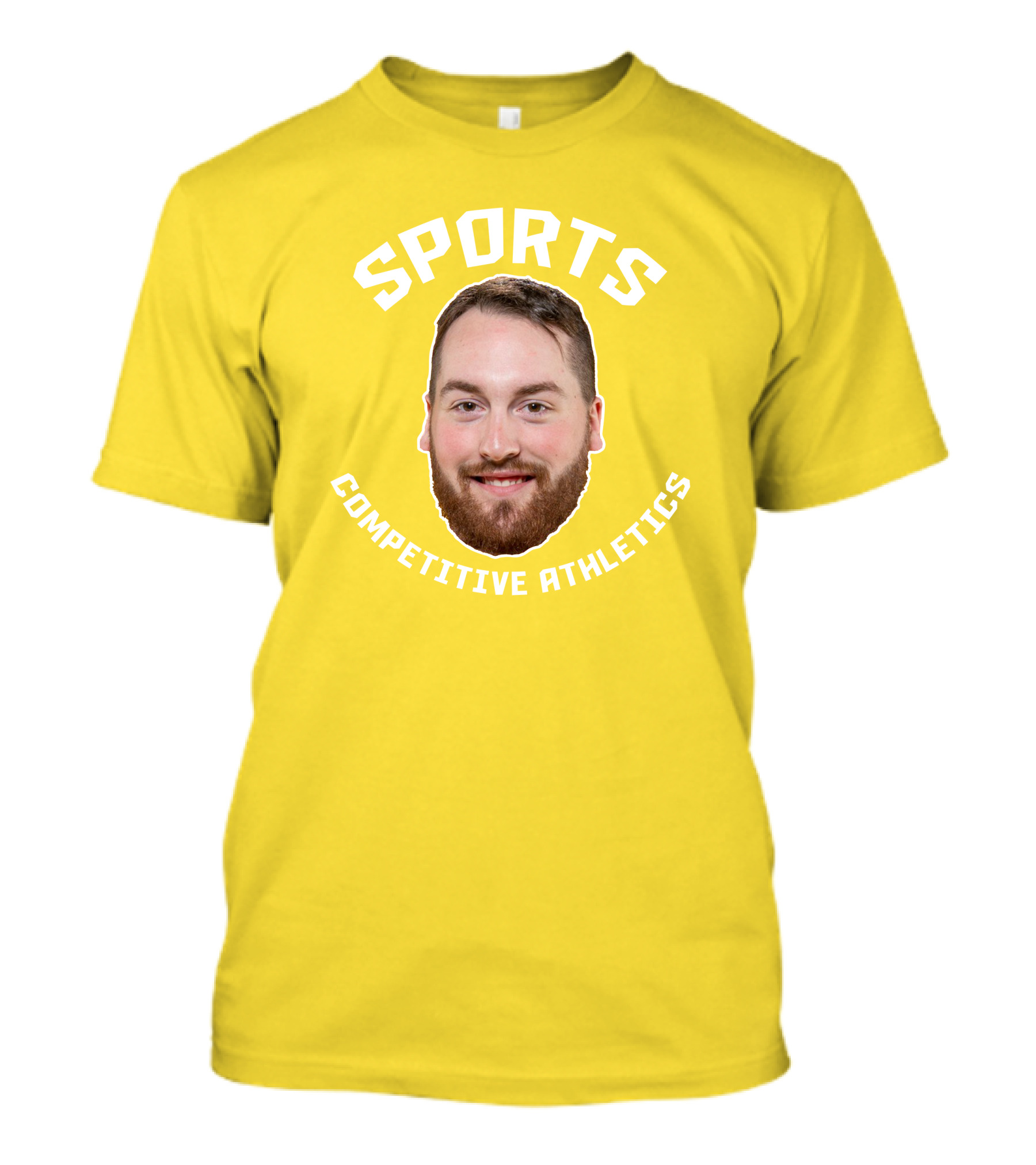 Connor Ingram Sports Competitive Athletics Beard T-Shirt