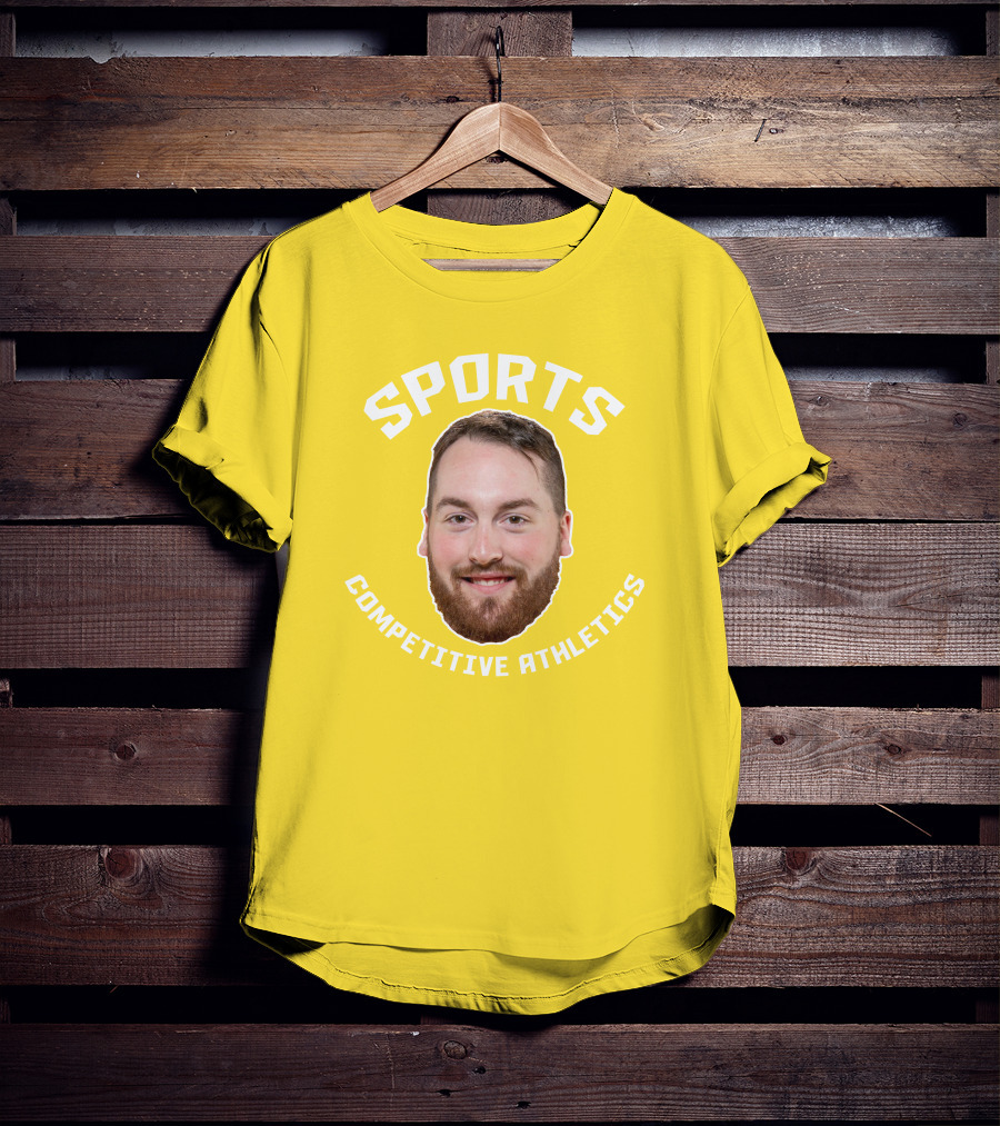 Connor Ingram Sports Competitive Athletics Beard T-Shirt