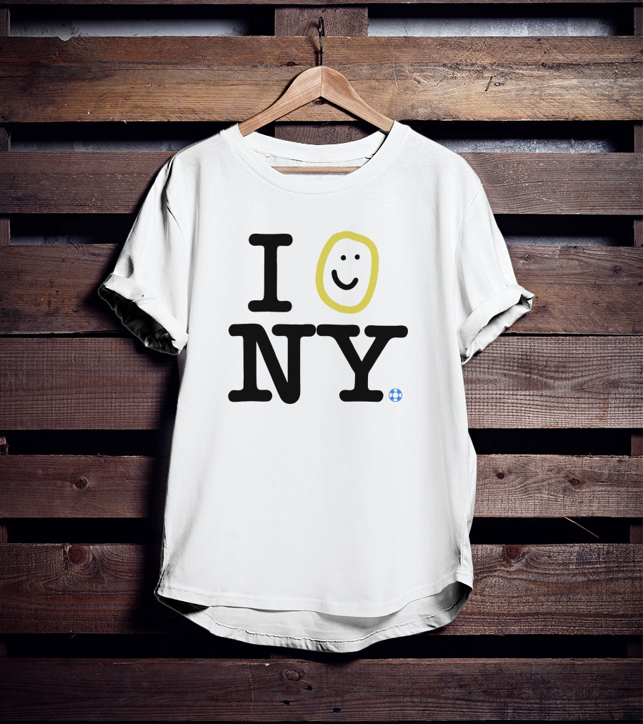 Happiness Project I Love NY Smile Merch New York Nick T-Shirt