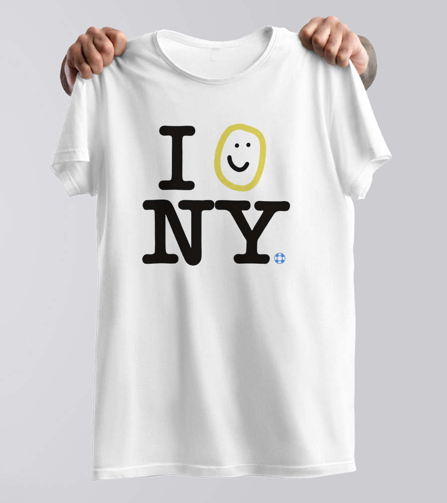 Happiness Project I Love NY Smile Merch New York Nick T-Shirt