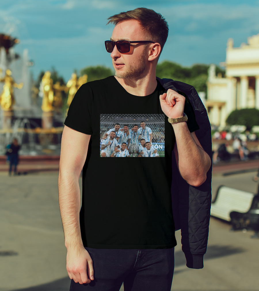 Roy Nemer Rodrigo De Paul's Argentina Copa America Victory T-Shirt