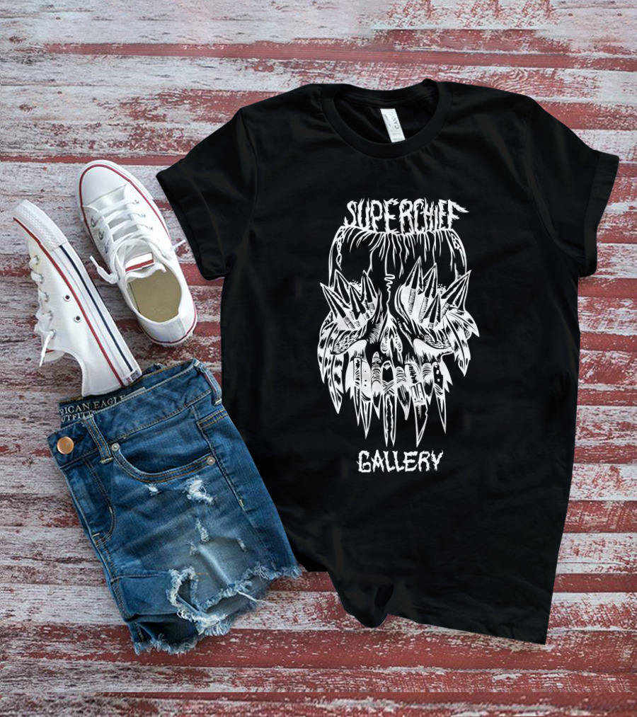 Super Chief Gallery Skull NFT Andrew Wang T-Shirt