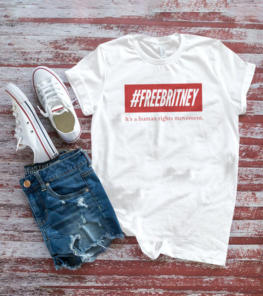 FreeBritney It's A Human Rights Movement T-Shirt