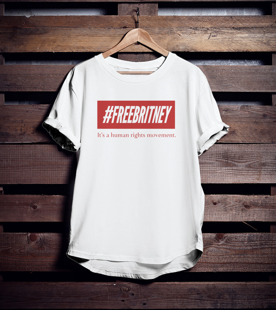 FreeBritney It's A Human Rights Movement T-Shirt