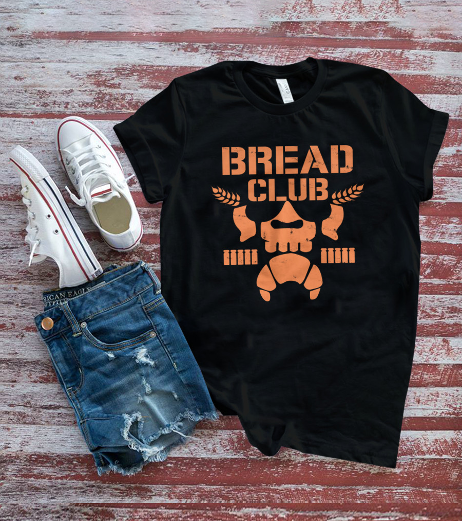 Bread Club Skull Bread Satoshi Kojima T-Shirt