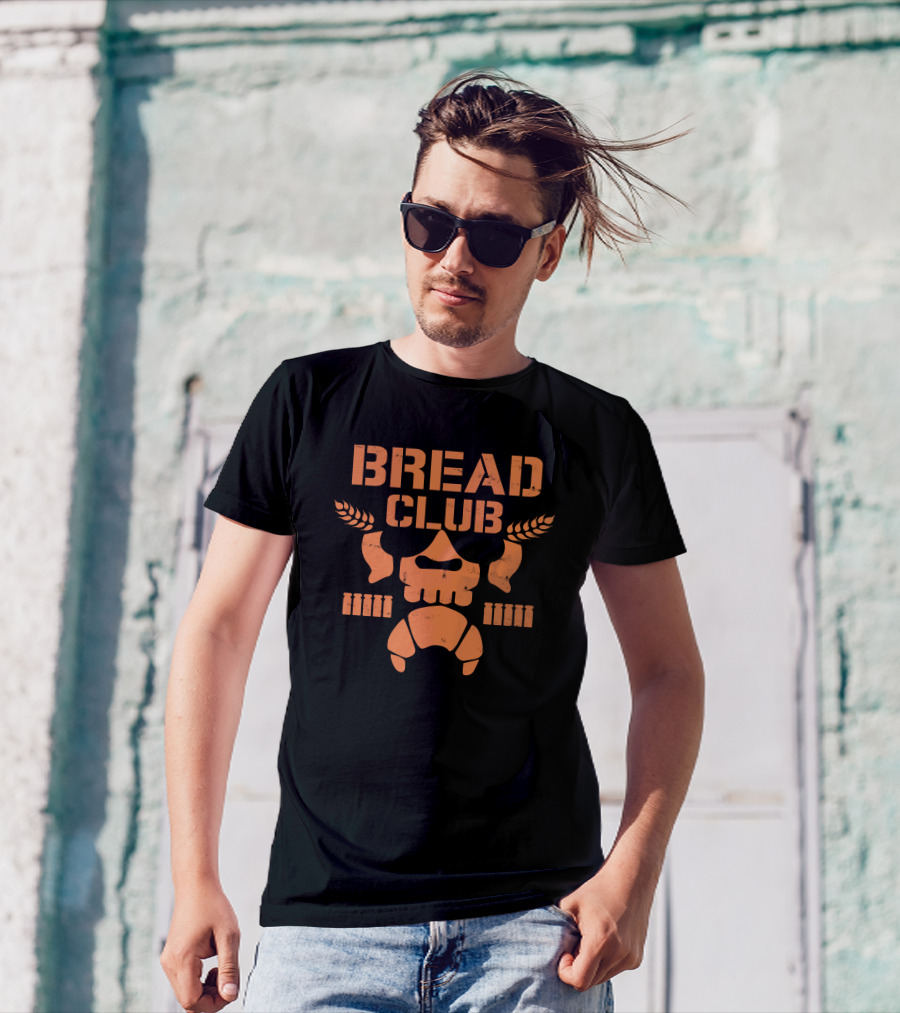 Bread Club Skull Bread Satoshi Kojima T-Shirt