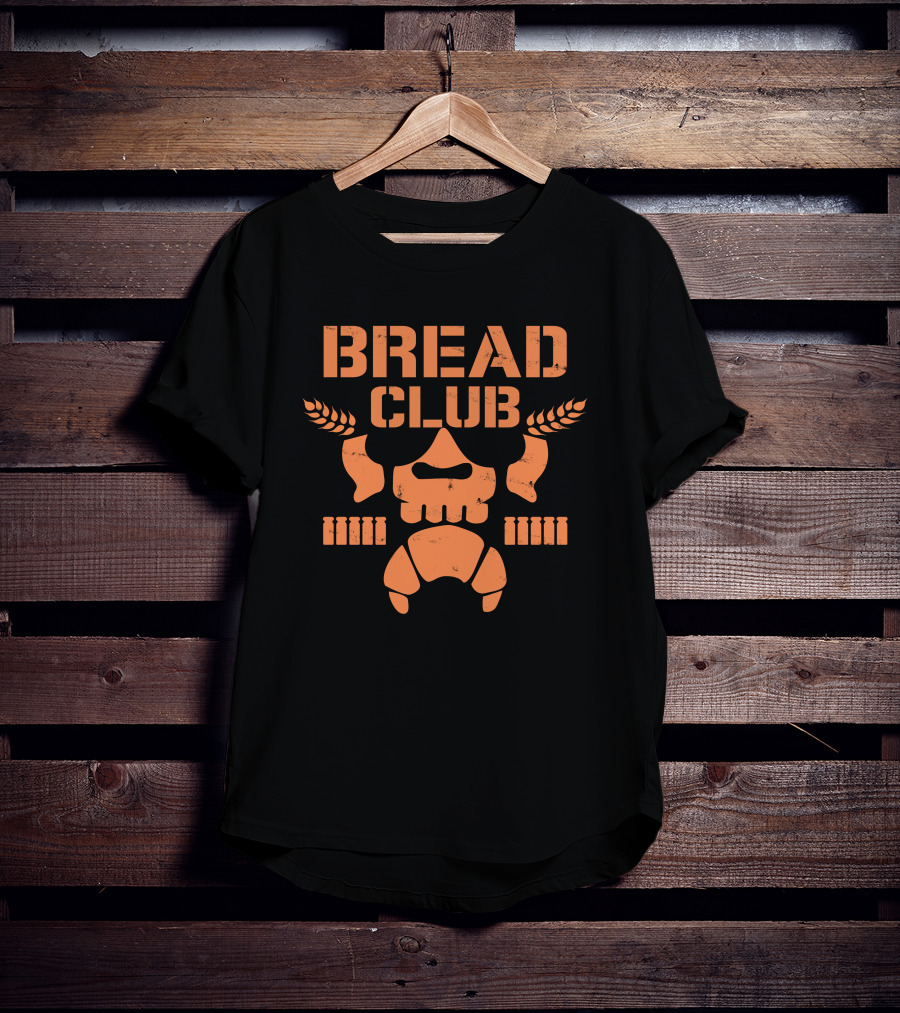 Bread Club Skull Bread Satoshi Kojima T-Shirt