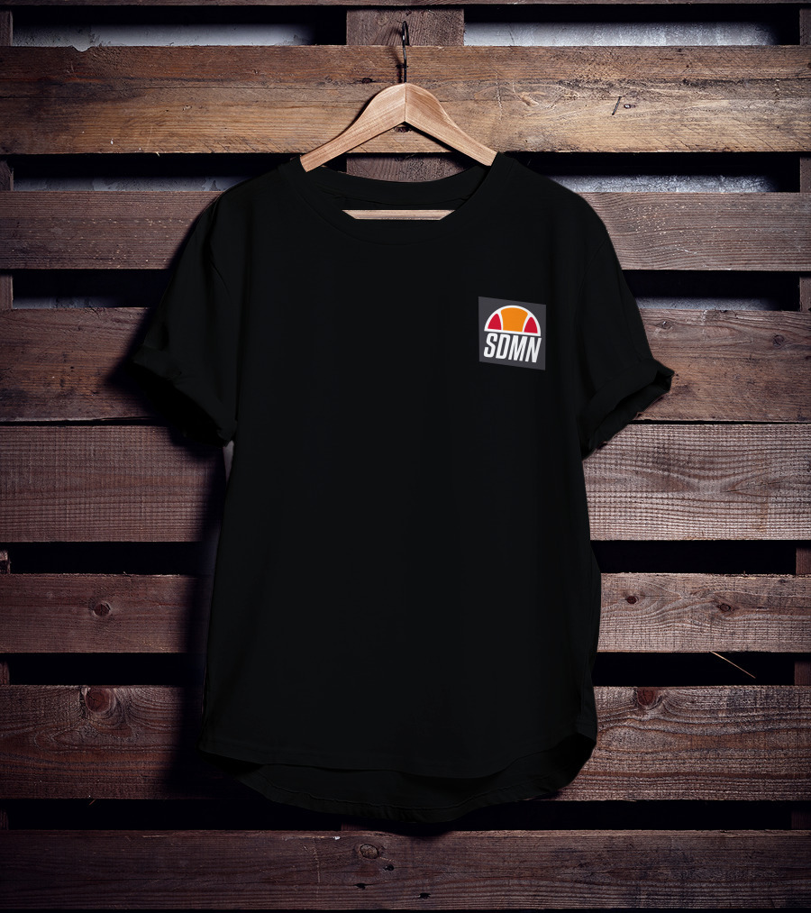 Sidemen SDMN X Ellesse Elegante Oh Logo Black T-Shirt