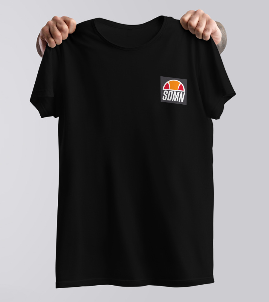 Sidemen SDMN X Ellesse Elegante Oh Logo Black T-Shirt