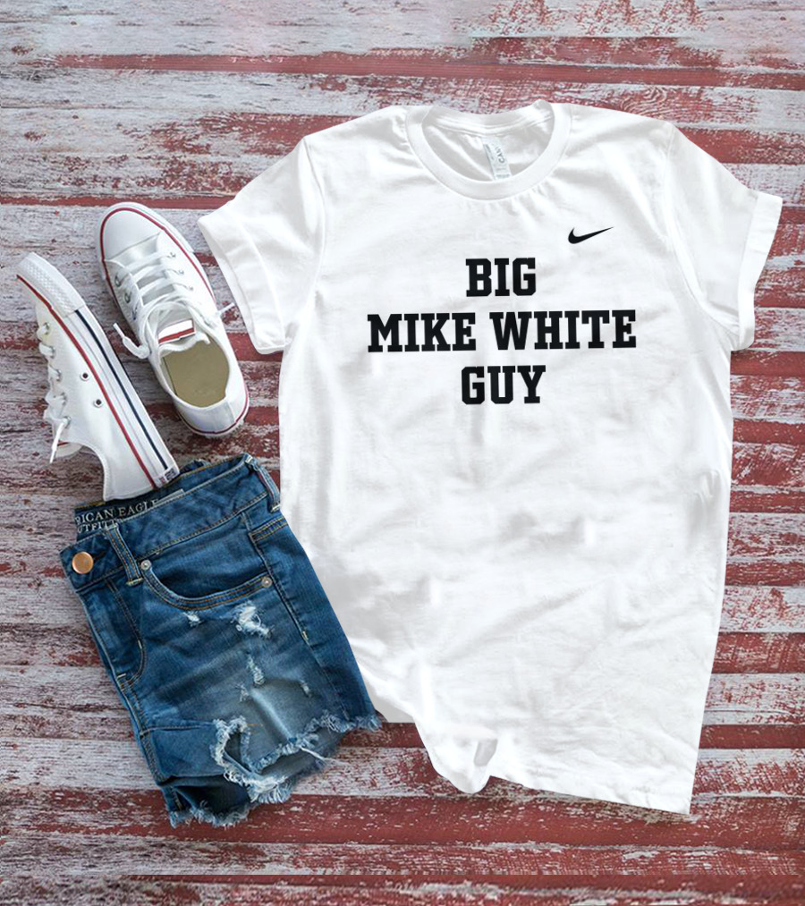 Big Mike White Guy Barstool Big Cat T-Shirt