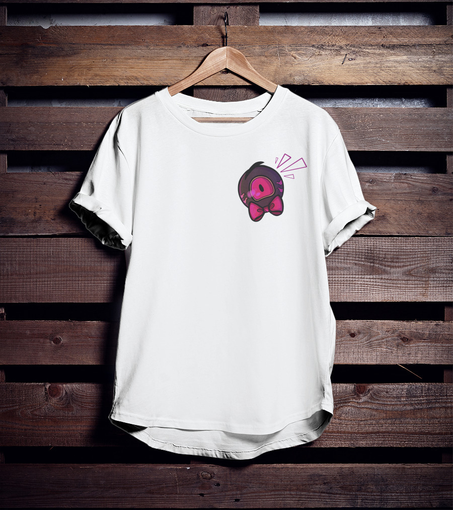 Kaden Shop Merch Fancy Eye Pink Bow Character T-Shirt