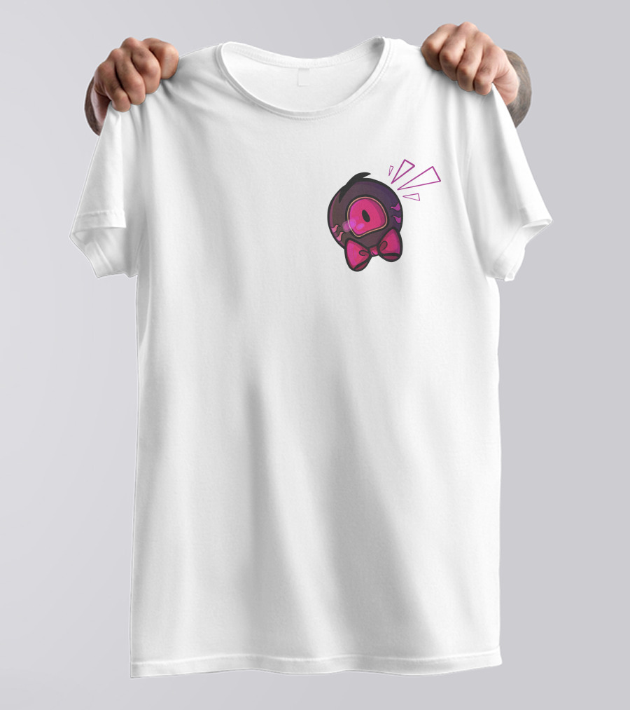 Kaden Shop Merch Fancy Eye Pink Bow Character T-Shirt