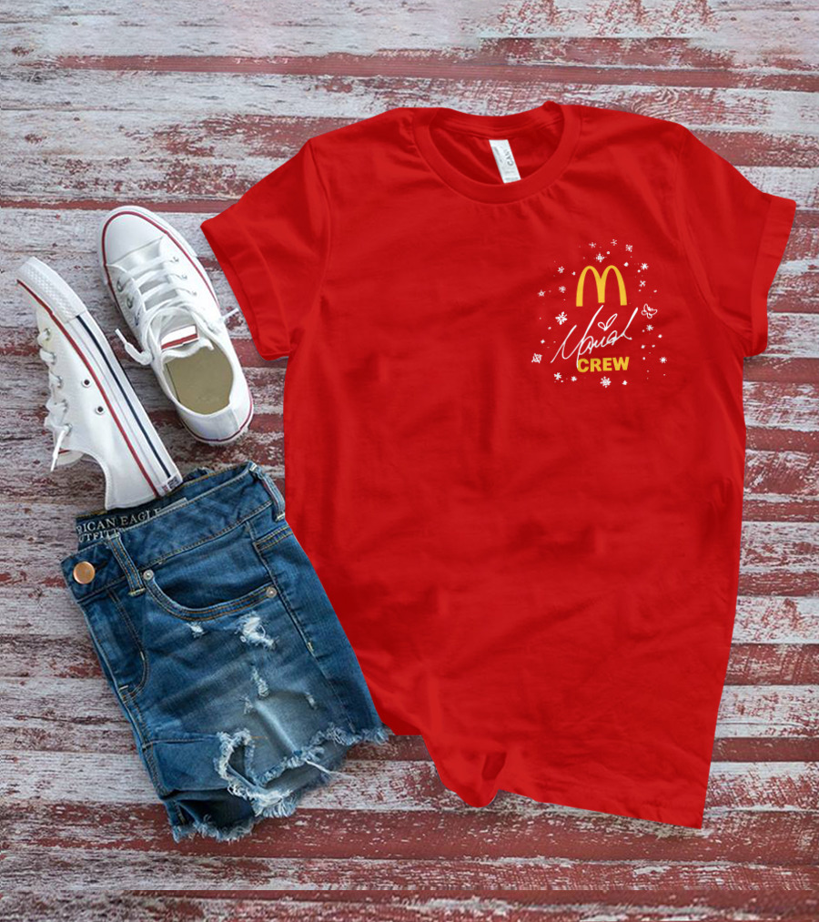 Mariah Crew McDonald's Logo Christmas T-Shirt