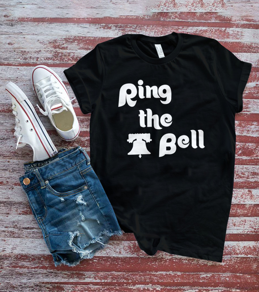 Logan O’Hoppe Ring The Bell Phillies Liberty Bell T-Shirt