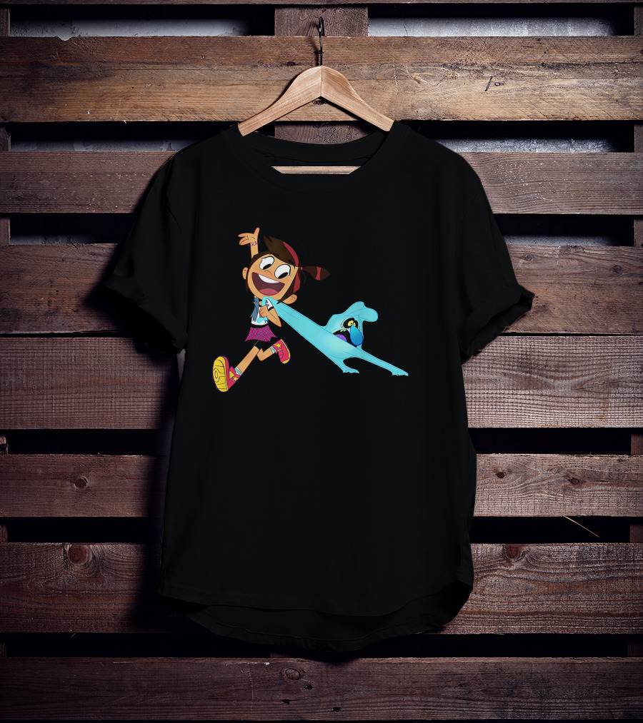 Disney Channel The Ghost And Molly McGee Characters Playful Animation T-Shirt