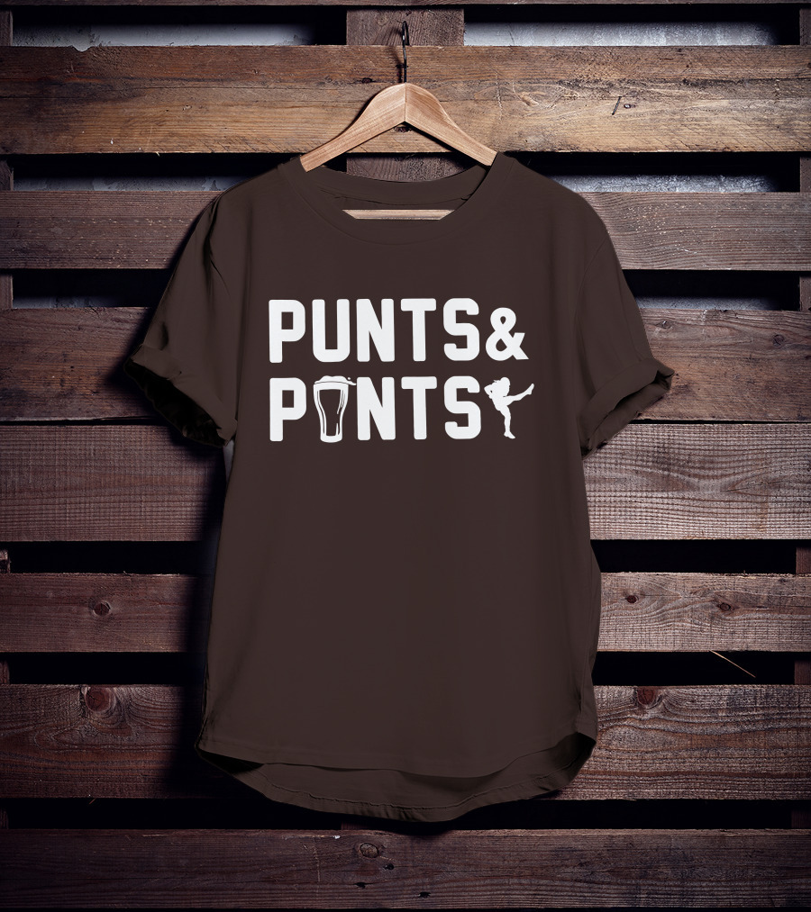 Johnny Stanton Szabo Punts And Pints Football Beer Combo T-Shirt