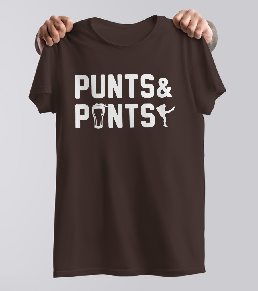 Johnny Stanton Szabo Punts And Pints Football Beer Combo T-Shirt