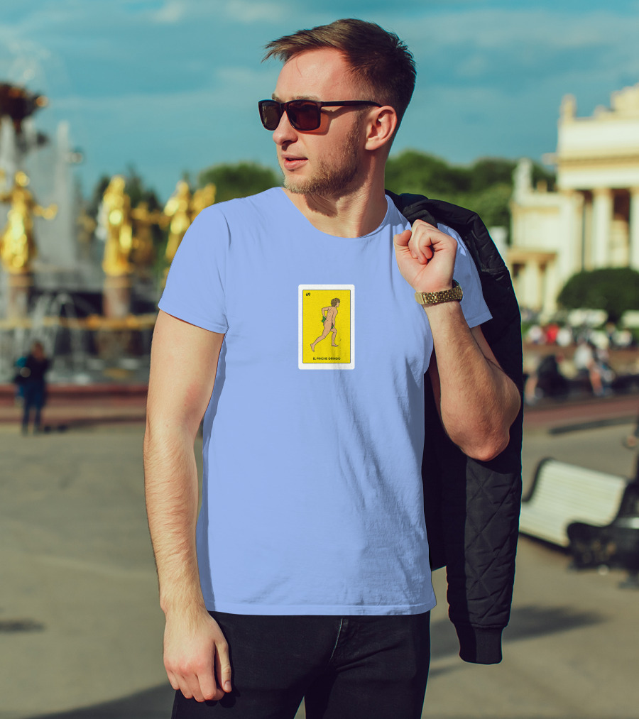 Danny Duncan Merch El Pinche Gringo 69 Running Man Card T-Shirt