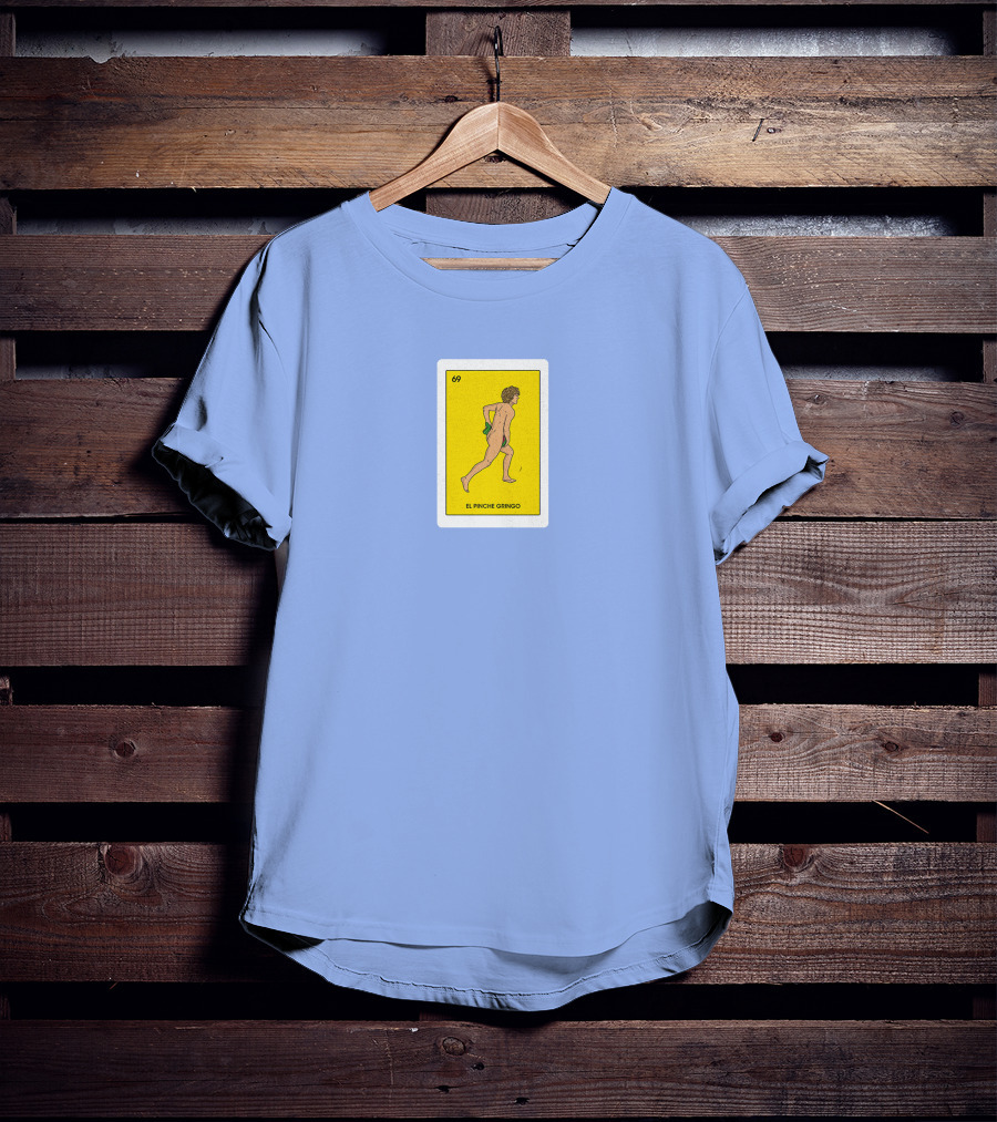 Danny Duncan Merch El Pinche Gringo 69 Running Man Card T-Shirt